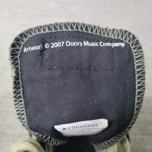 RARE 2007 Converse Chuck Taylor The Doors \